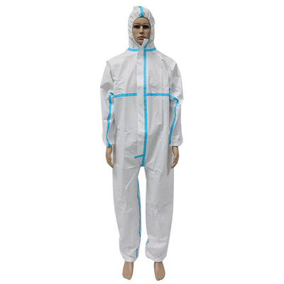 Χειρουργική ιατρική προστατευτική φόρμα που ντύνει το ιατρικό κοστούμι μίας χρήσης Covid απομόνωσης