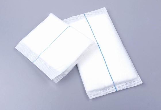 Τα αποστειρωμένα κοιλιακά μαξιλάρια που ντύνουν συνδυάζουν το αποστειρωμένο απορροφητικό μαξιλαριών 5x9 8x10 Abd επιπλέον