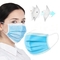 Ελαφριές μη υφανθείσες μίας χρήσης μάσκες προσώπου 3 πτυχή με την ιατρική μάσκα προσώπου Earloop